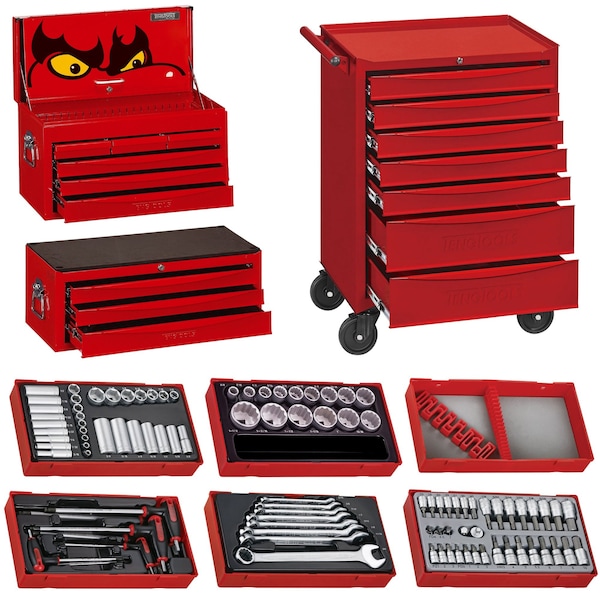 140 Piece 16 Drawer SAE Series Tool Kit